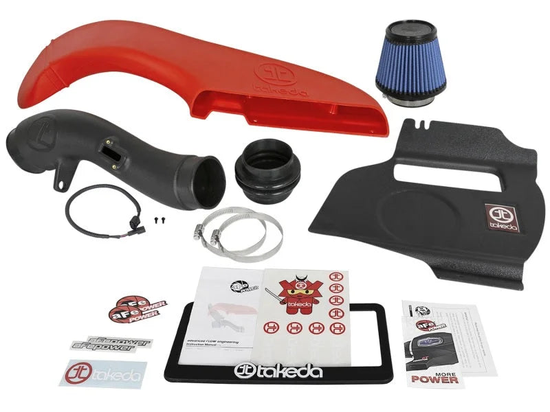 aFe Takeda Stage-2 PRO 5R Cold Air Intake System 15-18 Subaru WRX H4 2.0L (t) - Additional View 6