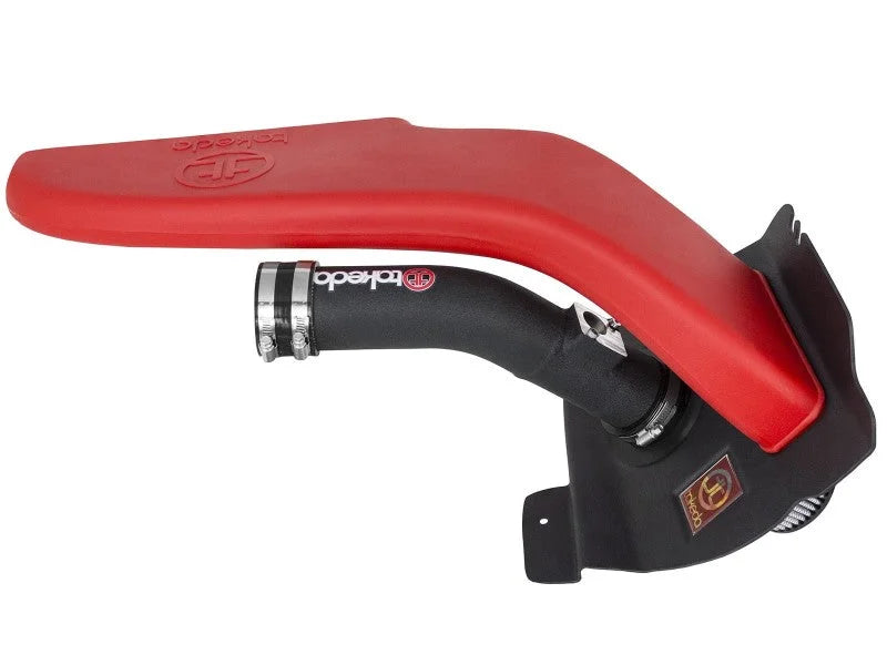 aFe Takeda Stage 2 Pro Dry S Cold Air Intake System 15-17 Subaru STI H4-2.5L (t) - Installation View