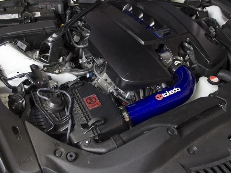 aFe Takeda Stage-2 Pro Dry S Cold Air Intake System 15-17 Lexus RC F 5.0L V8 - Side View