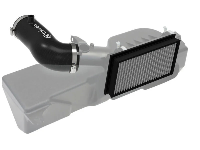 aFe Takeda Super Stock Induction System w/ Pro Dry S  22-23 Toyota GR86/Subaru BRZ H4-2.4L - Back View