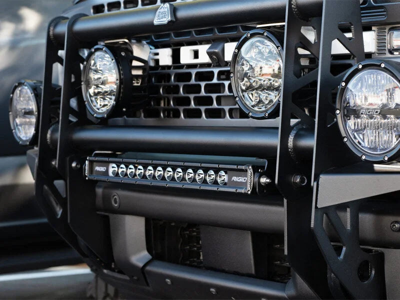 aFe Terra Guard Light Bar Brackets - Installation View