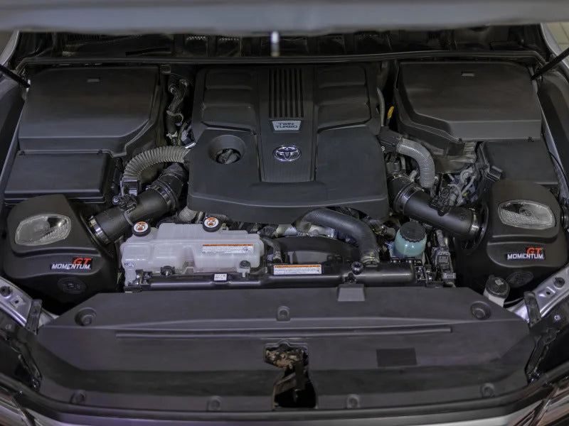 aFe Toyota Land Cruiser 300 Series Momentum GT Coil Air Intake System w/ Pro DRY S Media - Side View