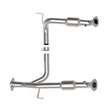 Load image into Gallery viewer, aFe Toyota Tacoma 05-15 V6-4.0L Twisted Steel Y-Pipe w/ Cat - Installation View