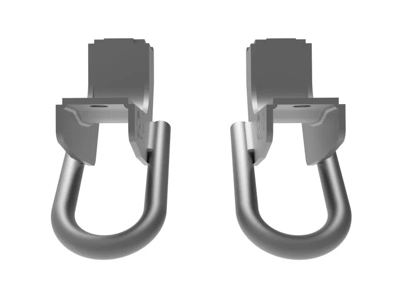 aFe Toyota Tundra 2022 V6-3.5L (tt) Front Tow Hook Gray - Installation View