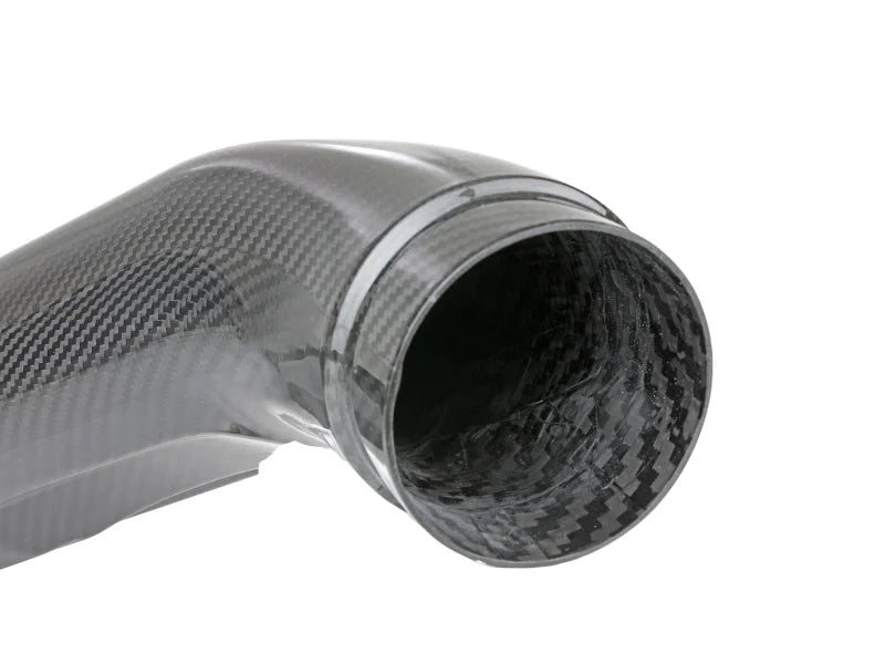 aFe Track Series Carbon Fiber Intake w/Pro 5R Filter BMW M2 (F87) 16-18 L6-3.0L (t) N55 - Back View