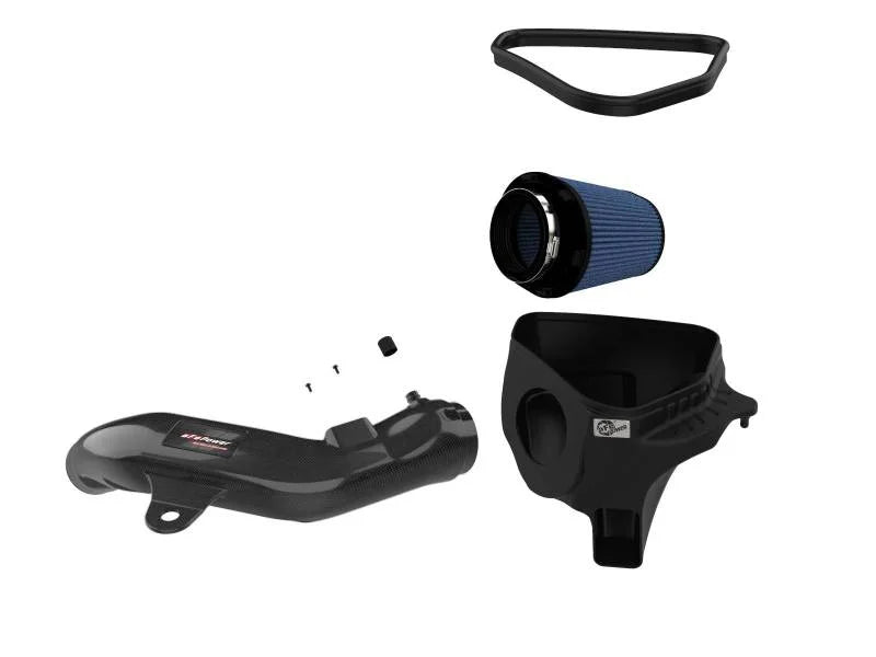 aFe Track Series Carbon Fiber Intake w/Pro 5R Filter BMW M2 (F87) 16-18 L6-3.0L (t) N55 - Additional View 7