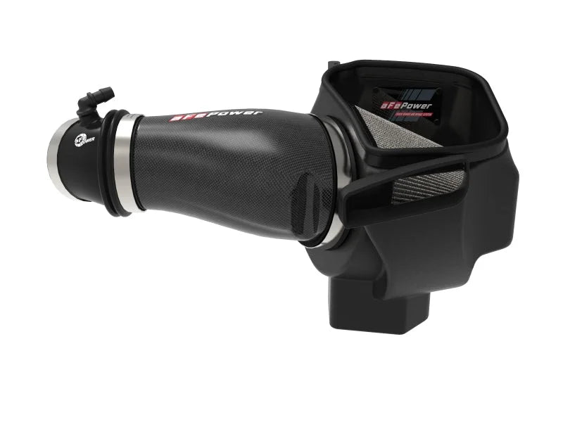 aFe Track Series Carbon Fiber Pro Dry S AIS - 19-20 Jeep Grand Cherokee Trackhawk 6.2L - Additional View 6