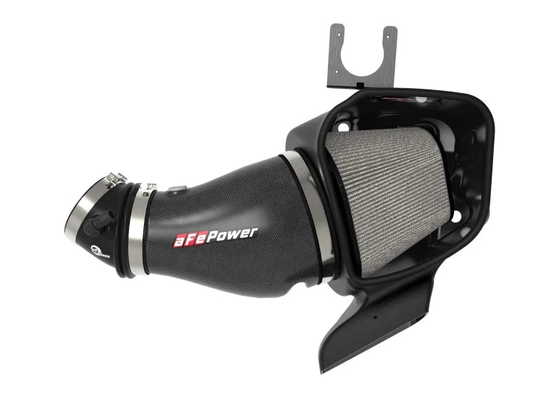 aFe Track Series Carbon Fiber Pro Dry S AIS - 19-20 Jeep Grand Cherokee Trackhawk 6.2L - Additional View 9
