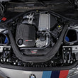 Load image into Gallery viewer, aFe Track Series Stg 2 Carbon Fiber Intake w/Pro 5R Media 15-20 BMW M3/M4(F80/82/83) L6-3.0L(tt) S55 - Side View