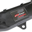 Load image into Gallery viewer, aFe Track Series Stg 2 Carbon Fiber Intake w/Pro 5R Media 15-20 BMW M3/M4(F80/82/83) L6-3.0L(tt) S55 - Back View