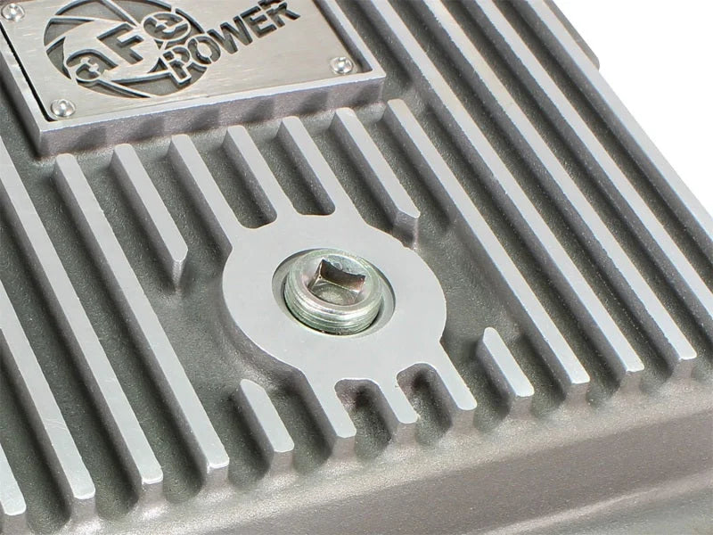 aFe Transmission Pan (Raw Finish) GM Trucks 99-16 (4L60-E/4L60E/4L65E/4L70E/4L75E) - Additional View 5