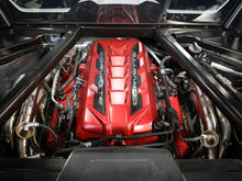 Load image into Gallery viewer, aFe Twisted 304SS Header 2020 Chevy Corvette (C8) 6.2L V8 - Side View