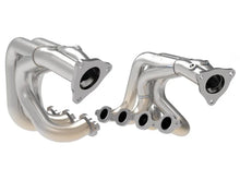 Load image into Gallery viewer, aFe Twisted 304SS Header 2020 Chevy Corvette (C8) 6.2L V8 - Brushed - Main Product View