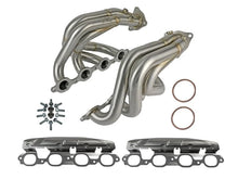Load image into Gallery viewer, aFe Twisted 304SS Header 2020 Chevy Corvette (C8) 6.2L V8 - Brushed - Additional View 7