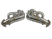 Load image into Gallery viewer, aFe Twisted 304SS Header 2020 Chevy Corvette (C8) 6.2L V8 - Brushed - Additional View 8