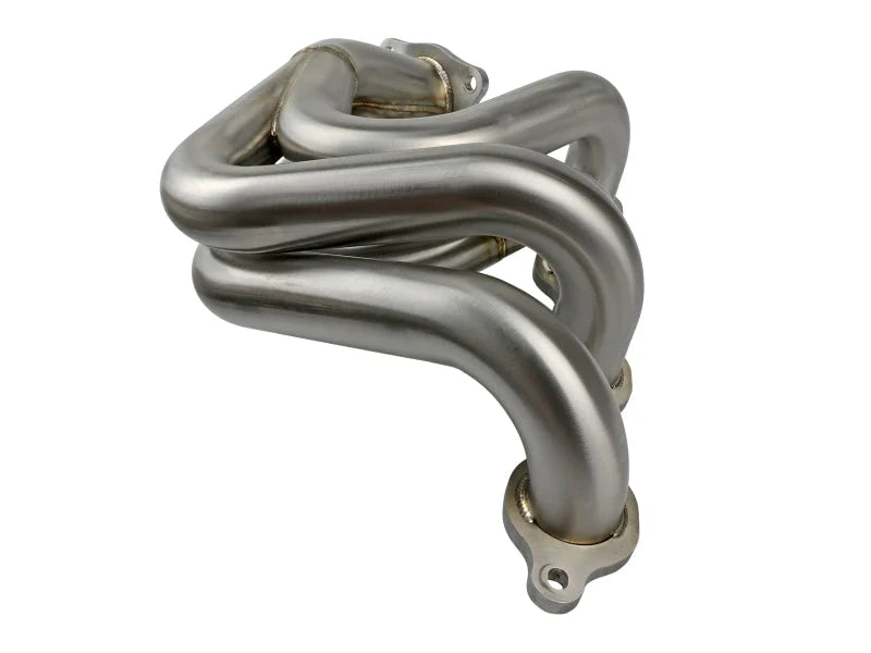 aFe Twisted 304SS Header 2020 Chevy Corvette (C8) 6.2L V8 - Brushed - Additional View 10
