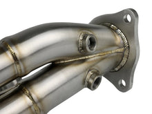 Load image into Gallery viewer, aFe Twisted 304SS Header 2020 Chevy Corvette (C8) 6.2L V8 - Brushed - Additional View 11