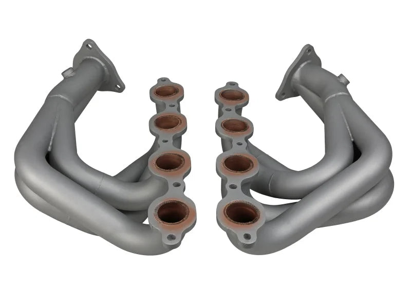 aFe Twisted 304SS Header 2020 Chevy Corvette (C8) 6.2L V8 - Titanium Ceramic Coated - Additional View 8