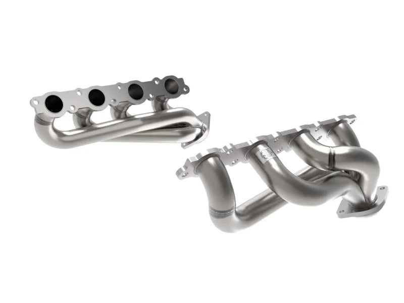 aFe Twisted Steel 1-7/8in 304 SS Headers 20-21 Ford F-250/F-350 V8-7.3L - Main Product View
