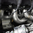 Load image into Gallery viewer, aFe Twisted Steel 1-7/8in 304 SS Headers 20-21 Ford F-250/F-350 V8-7.3L - Side View