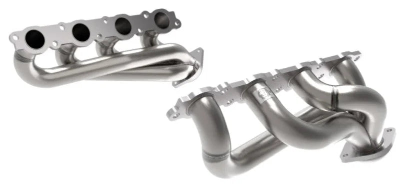 aFe Twisted Steel 1-7/8in 304 SS Headers 20-21 Ford F-250/F-350 V8-7.3L - Additional View 8