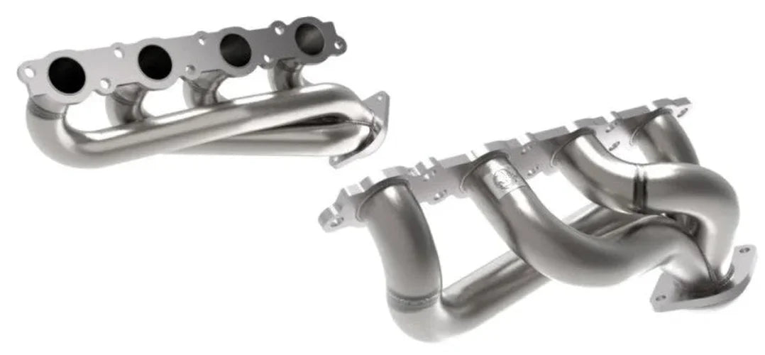 aFe Twisted Steel 1-7/8in 304 SS Headers 20-21 Ford F-250/F-350 V8-7.3L - Additional View 8