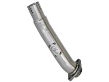 Load image into Gallery viewer, aFe Twisted Steel 2in Stainless Steel Loop Delete Down-Pipe 2018+ Jeep Wrangler (JL) V6 3.6L - Main Product View