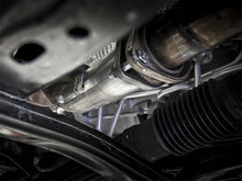 Load image into Gallery viewer, aFe Twisted Steel 2in Stainless Steel Loop Delete Down-Pipe 2018+ Jeep Wrangler (JL) V6 3.6L - Side View