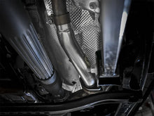 Load image into Gallery viewer, aFe Twisted Steel 2in Stainless Steel Loop Delete Down-Pipe 2018+ Jeep Wrangler (JL) V6 3.6L - Back View