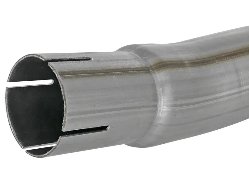 aFe Twisted Steel 2in Stainless Steel Loop Delete Down-Pipe 2018+ Jeep Wrangler (JL) V6 3.6L - Additional View 6