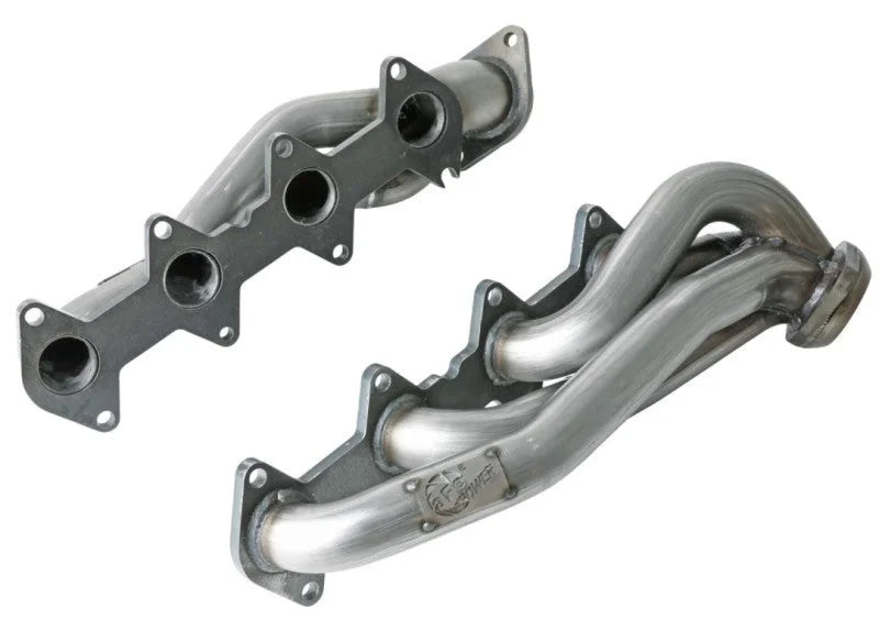 aFe Twisted Steel 409SS Shorty Header 04-10 Ford F-150 V8-5.4L - Additional View 5