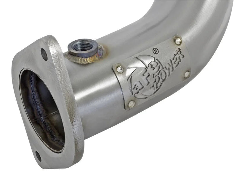 aFe Twisted Steel Down-Pipe Catted 13-16 Cadillac ATS L4-2.0L (t) - Additional View 5