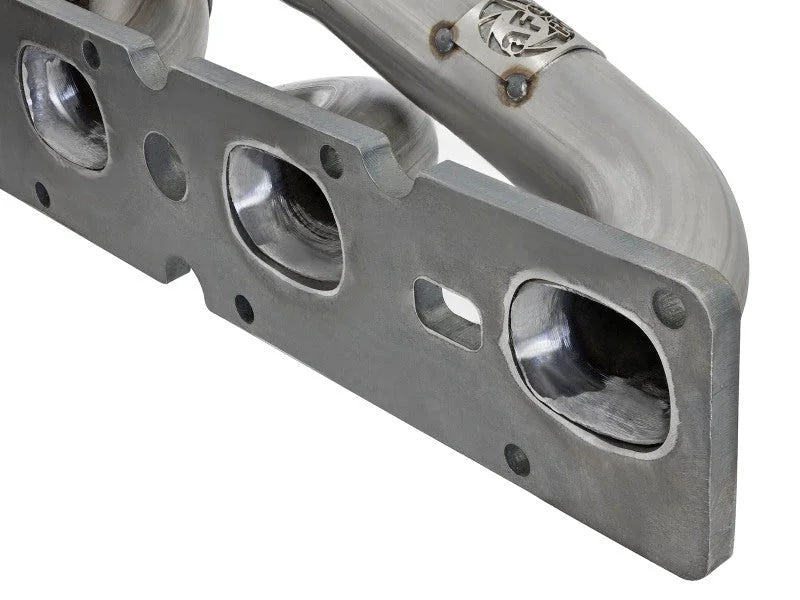 aFe Twisted Steel Header 09-16 Dodge Ram V8-5.7L Hemi (2 & 4WD) - Back View