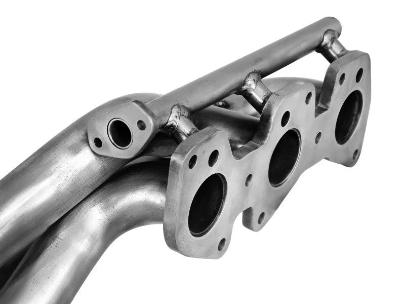 aFe Twisted Steel Header 409 SS w/Cat 12-15 Toyota Tacoma V6-4.0L - Side View