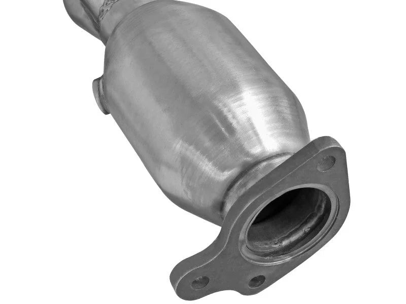 aFe Twisted Steel Header 409 SS w/Cat 12-15 Toyota Tacoma V6-4.0L - Back View