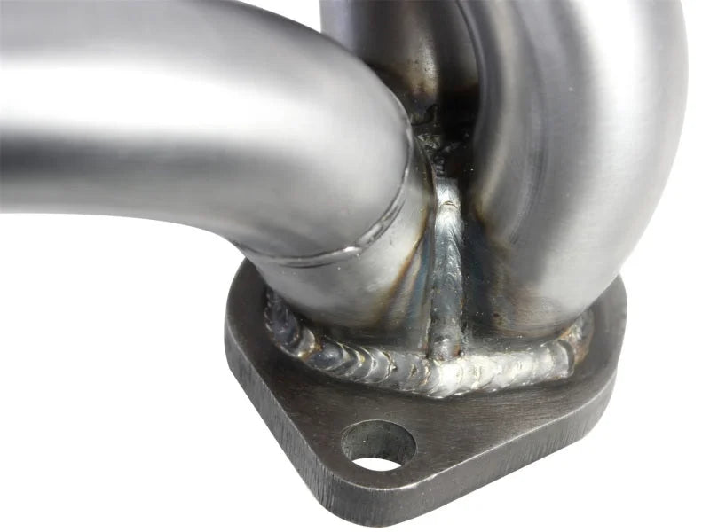 aFe Twisted Steel Header SS-409 HDR Jeep Wrangler JK 07-11 V6 3.8L - Additional View 7