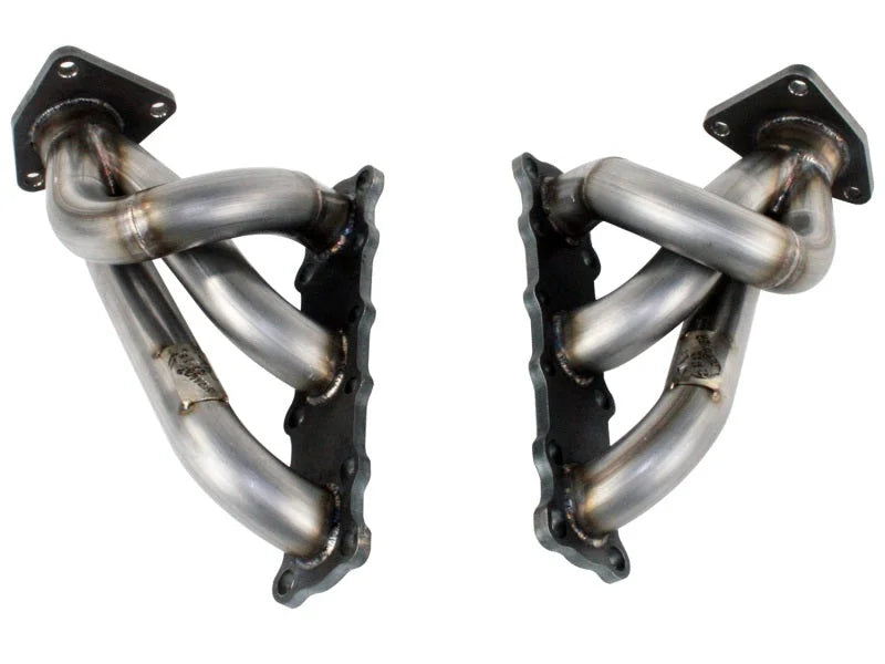 aFe Twisted Steel Header SS-409 HDR Nissan Frontier/Xterra 05-09 V6-4.0L - Installation View