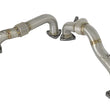 Load image into Gallery viewer, aFe Twisted Steel Header Up-Pipe 08-10 Ford Diesel Trucks V8-6.4L (td) - Main Product View