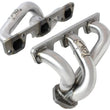Load image into Gallery viewer, aFe Twisted Steel Headers 07-11 Jeep Wrangler (JK) V6-3.8L - Back View