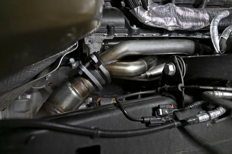 aFe Twisted Steel Headers 2019 RAM 1500 V8-5.7L HEMI - Side View