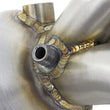 Load image into Gallery viewer, aFe Twisted Steel Headers (Catted) 01-06 BMW M3 L6-3.2L S54 - Installation View