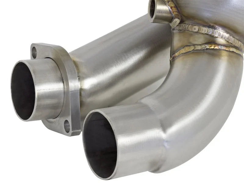 aFe Twisted Steel Headers (Catted) 01-06 BMW M3 L6-3.2L S54 - Additional View 5