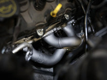 Load image into Gallery viewer, aFe Twisted Steel Shorty Header 11-17 Ford Mustang V6-3.7L - Titanium Coat Finish - Side View