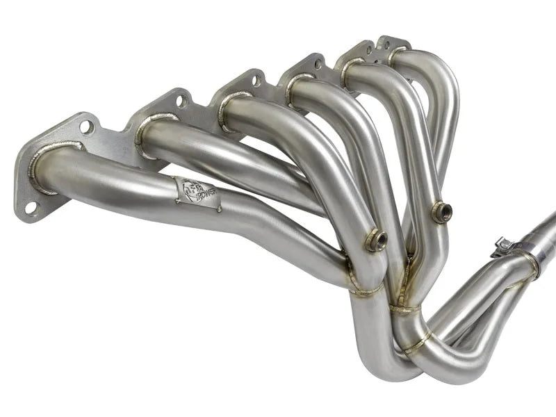 aFe Twisted Steel Tri-Y Headers/Connection Pipes (Race) 01-16 Nissan Patrol (Y61) 4.8L - Additional View 6