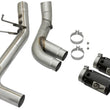 Load image into Gallery viewer, aFe Victory Series 4in 409-SS DPF-Back Exhaust w/ Dual Black Tips 2017 GM Duramax V8-6.6L(td) L5P - Additional View 6