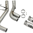 Load image into Gallery viewer, aFe Victory Series 4in 409-SS DPF-Back Exhaust w/ Dual Polished Tips 2017 GM Duramax V8-6.6L(td) L5P - Additional View 7
