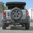Load image into Gallery viewer, aFe Vulcan 3in 304 SS Cat-Back Exhaust 2021 Ford Bronco L4-2.3L (t)/V6-2.7L (tt) w/ Black Tips - Back View