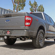 Load image into Gallery viewer, aFe Vulcan 3in 304 SS Cat-Back Exhaust 2021 Ford F-150 V6 2.7L/3.5L (tt)/V8 5.0L w/ Black Tips - Side View