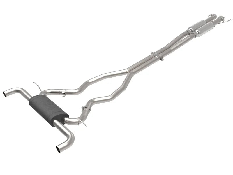 aFe Vulcan Series 2 1/2in 304 SS Cat-Back 19-20 Ford Edge ST V6 2.7L(tt) - Main Product View