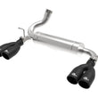 Load image into Gallery viewer, aFe Vulcan Series 2.5in 304 SS Axle-Back Exhaust Black 07-18 Jeep Wrangler (JK) V6-3.6/3.8L - Main Product View